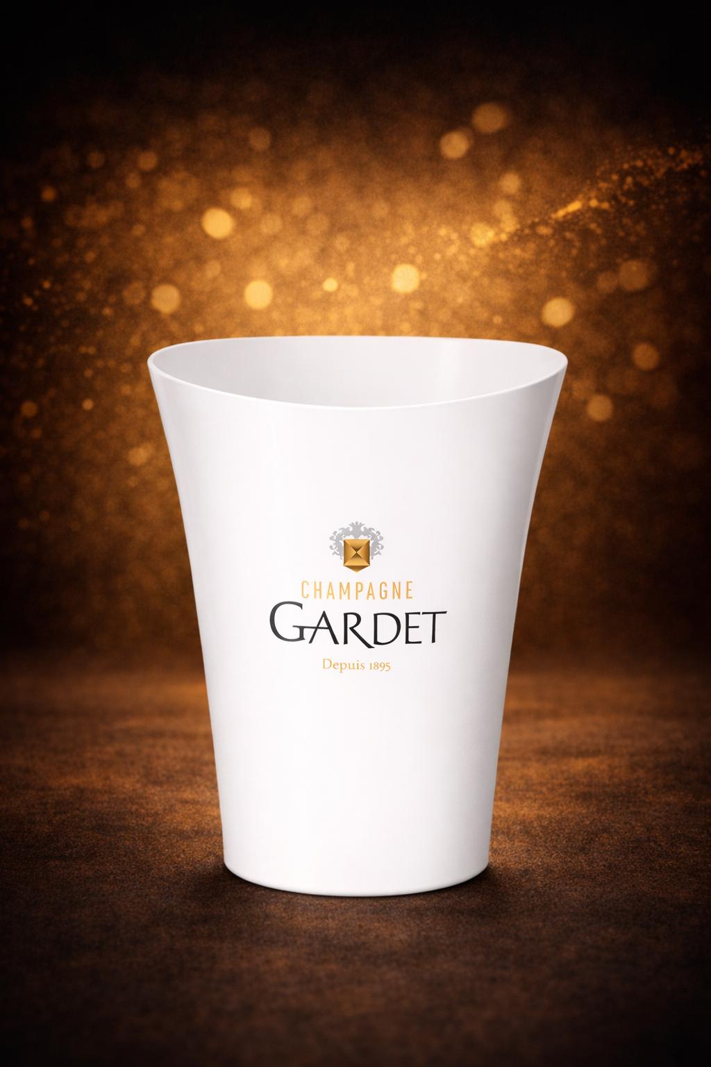 Champagnerkühler Gardet Collection Organic Weiß