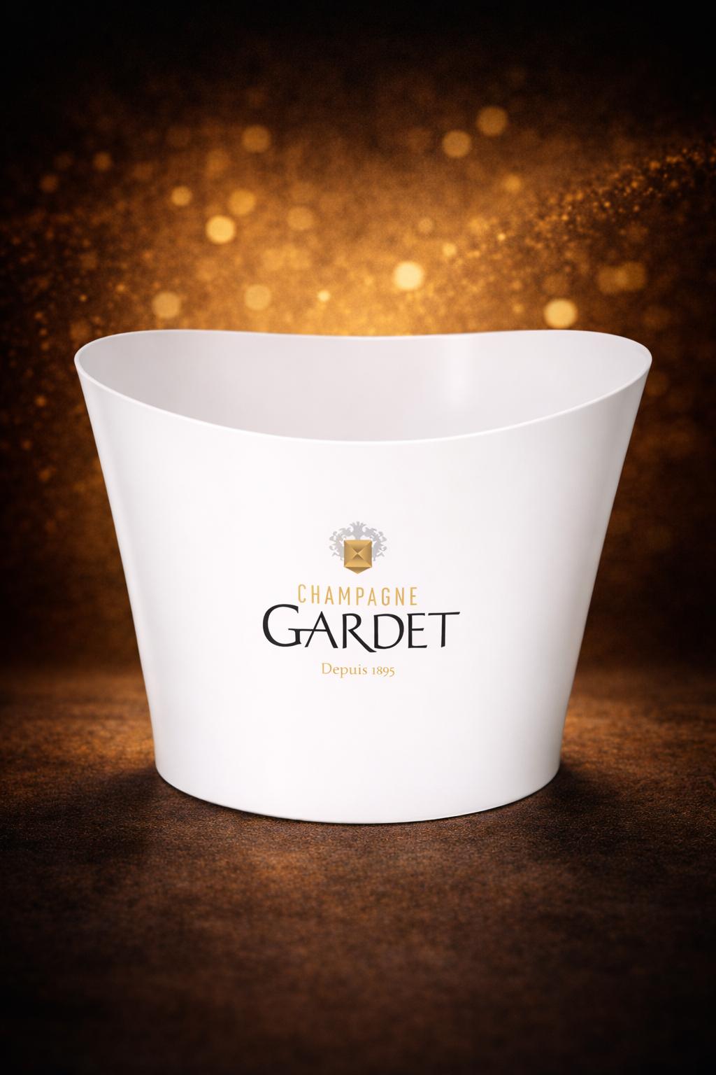 Champagne Bowl Gardet Collection Organic white