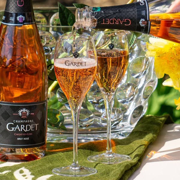 12 Champagne Gardet Flöten
