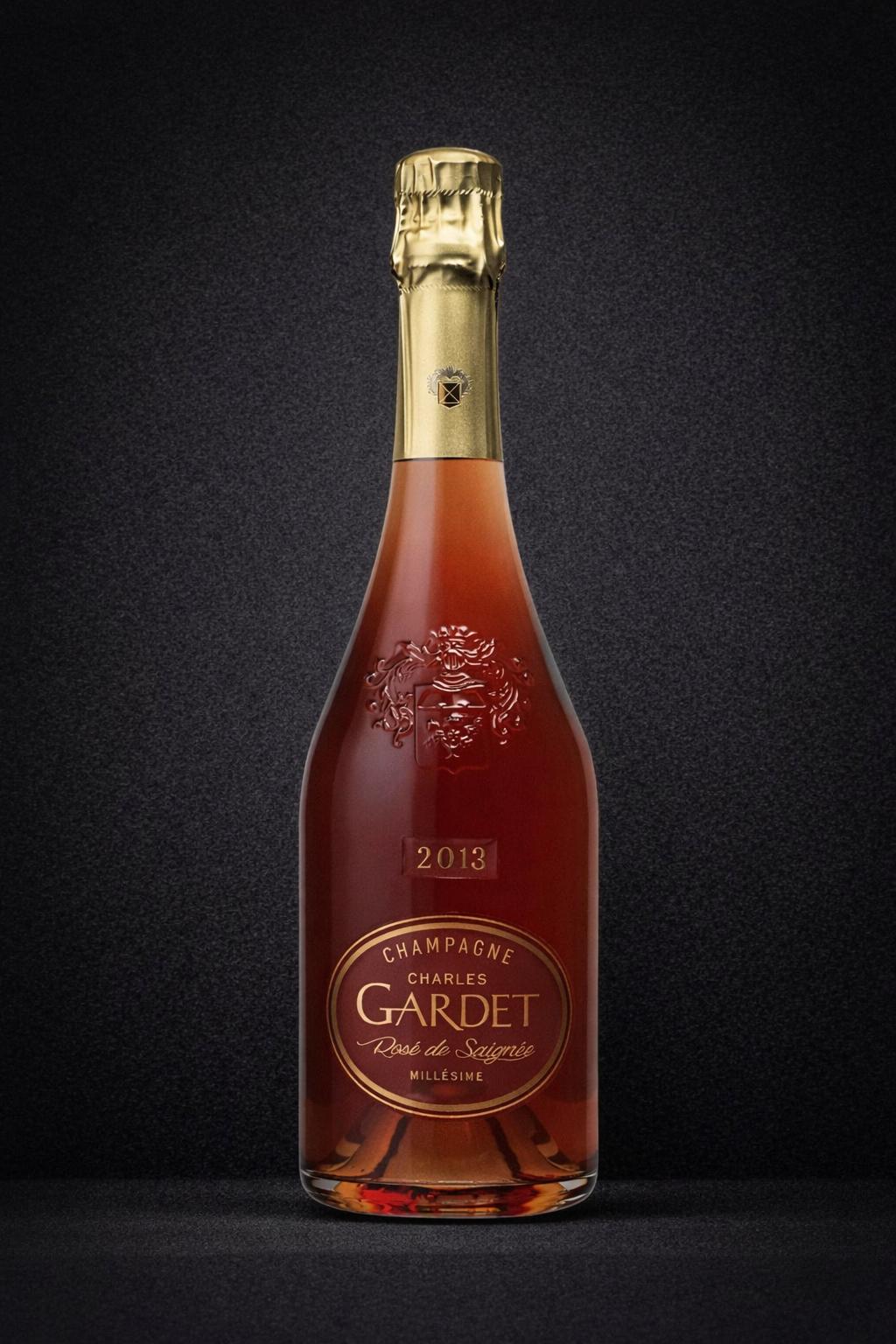 Champagner Prestige Charles Gardet Rosé de Saignée Millésime 2013