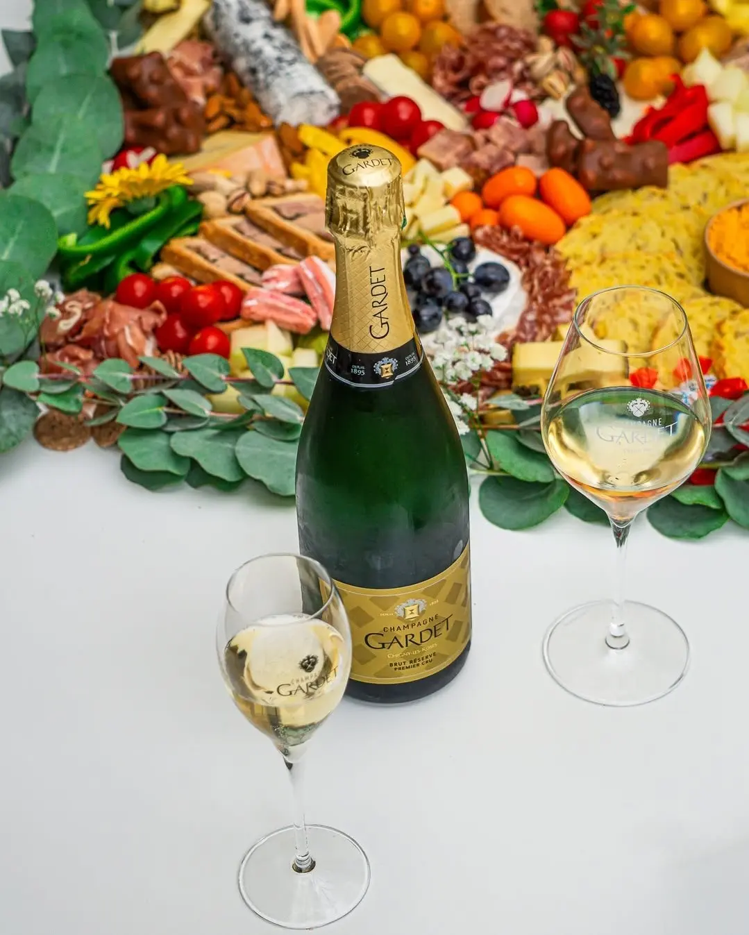 Champagner-Turm Gardet bei Event in Hamburger Cocktailbar