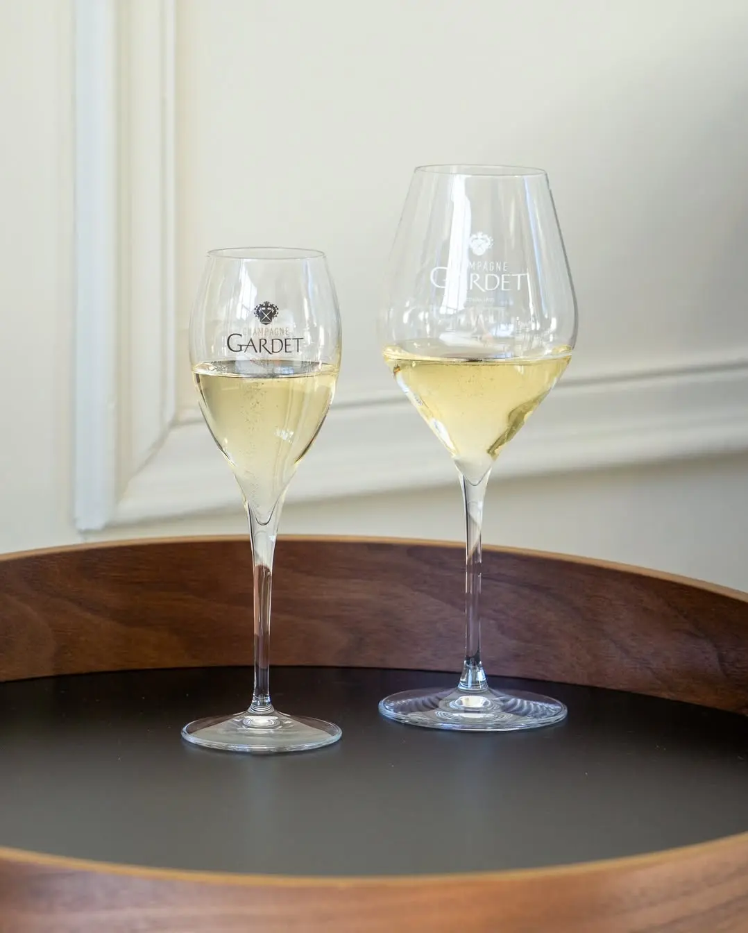 Champagner Flight Verkostung Gardet in Hamburger Cocktailbar