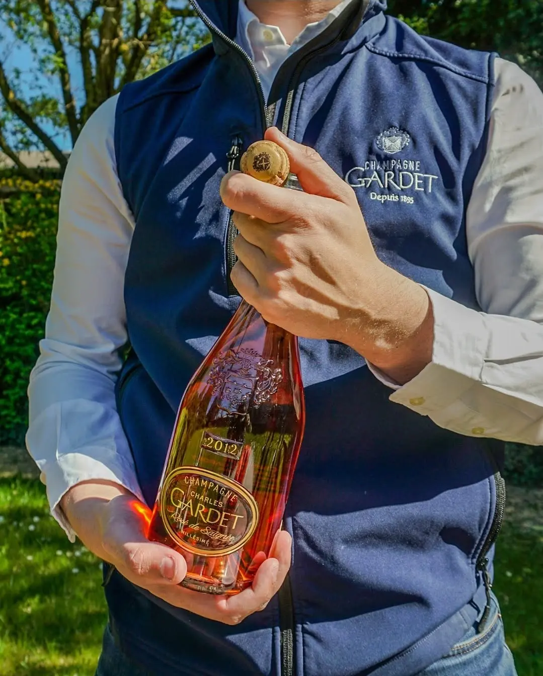 Afterparty Sunrise Champagner Gardet im Hamburger Club