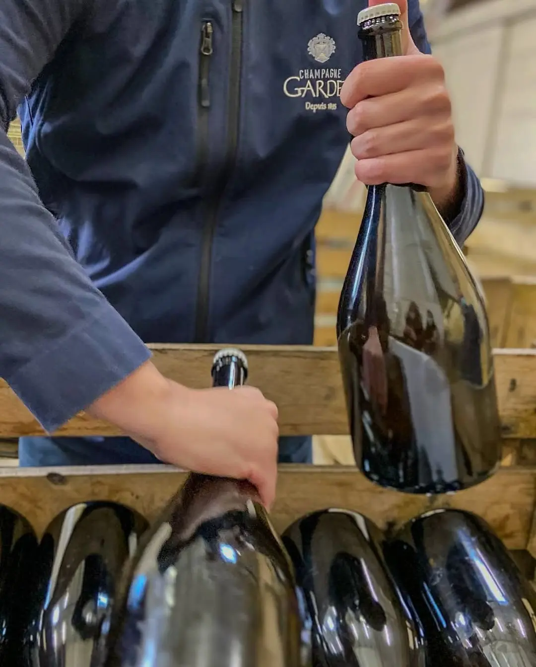 Electro-Festival Champagner Gardet Stand Hamburg