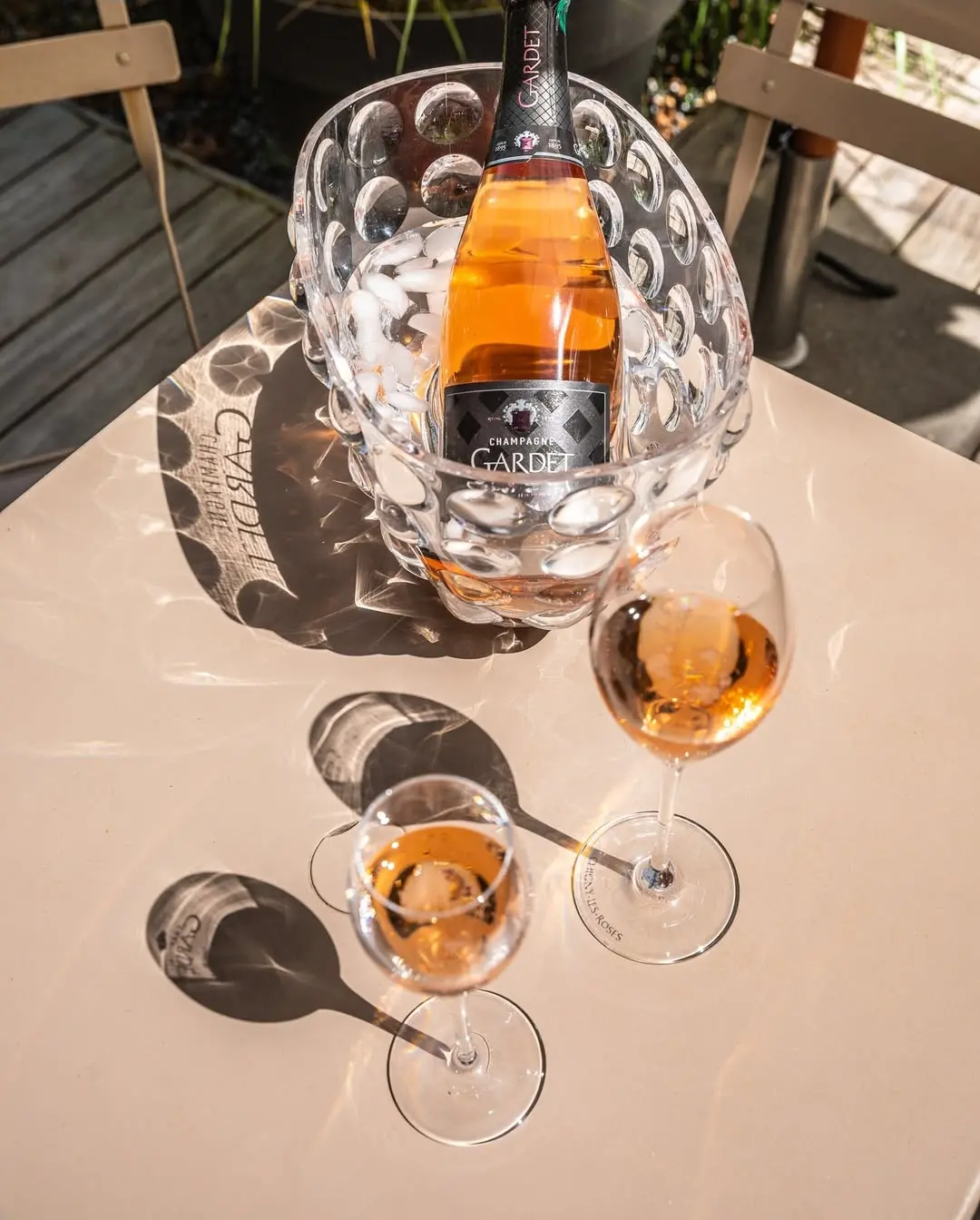 Jeroboam Großformat Champagner Gardet VIP Hamburger Club