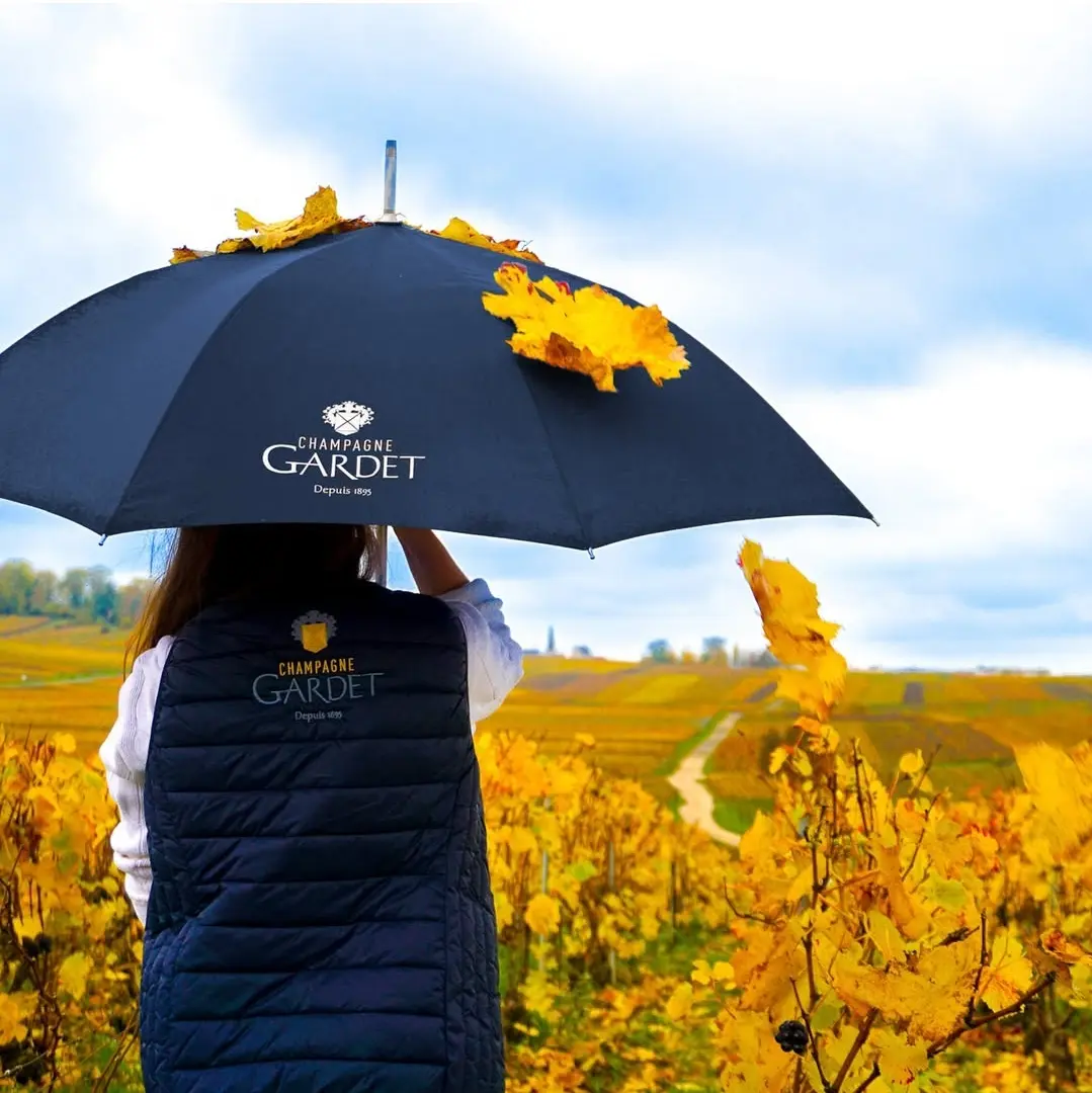 Magnum Champagner Gardet neben Hochzeitstorte Hamburg