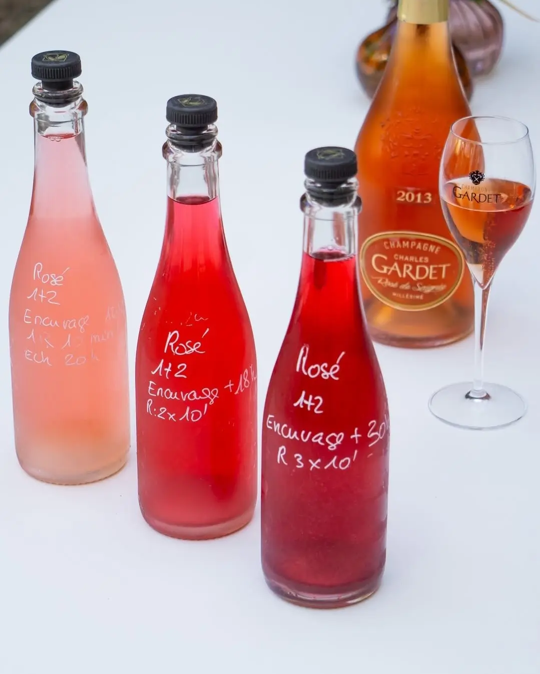 Küchenchef-Kreation mit Champagner Gardet Prestige Hamburg