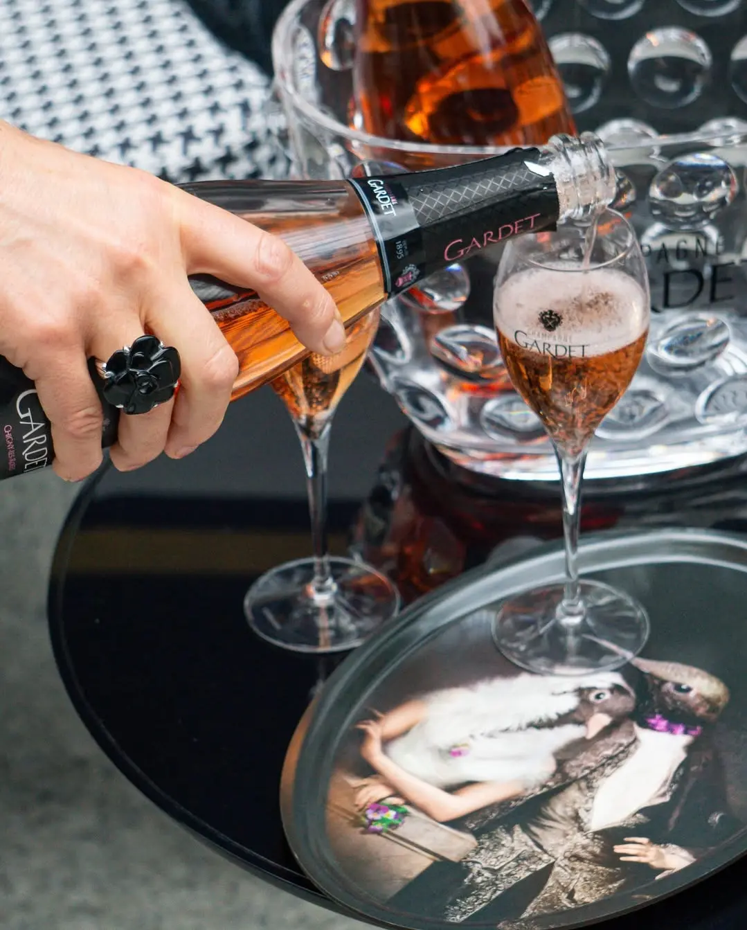 Private Dining mit Champagner Gardet im Hamburger Restaurant