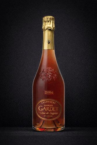 Champagner Prestige Charles Gardet Rosé de Saignée Millésime 2004