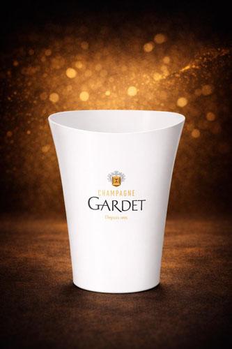 Champagnerkühler Gardet Collection Organic Weiß