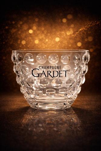 Champagnerkühler Gardet Collection Bubble transparent