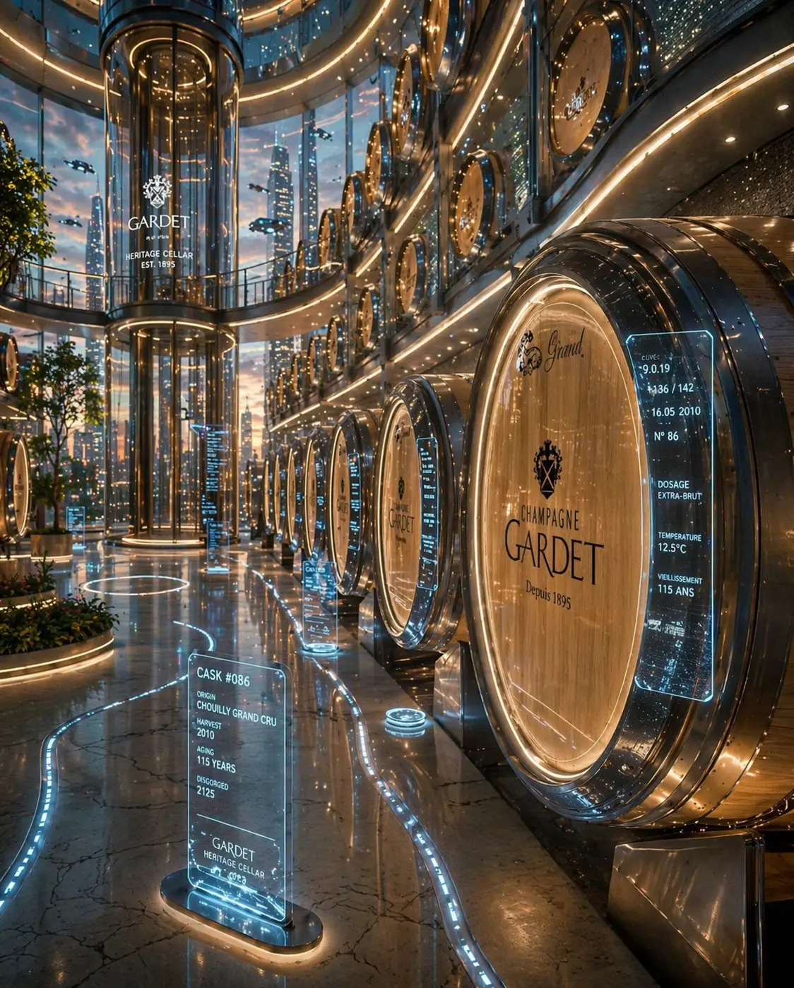 Champagner Gardet Vision 2175 12