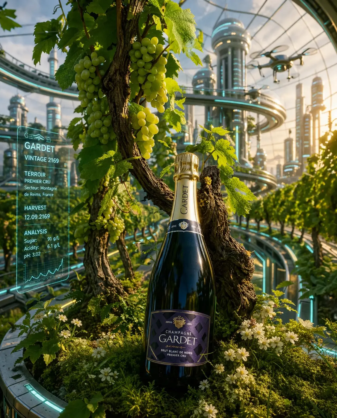 Champagner Gardet Vision 2175 17