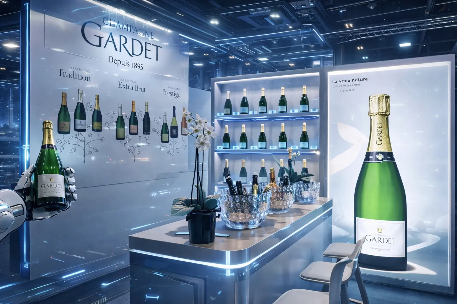 Champagner Gardet Vision 2175 18