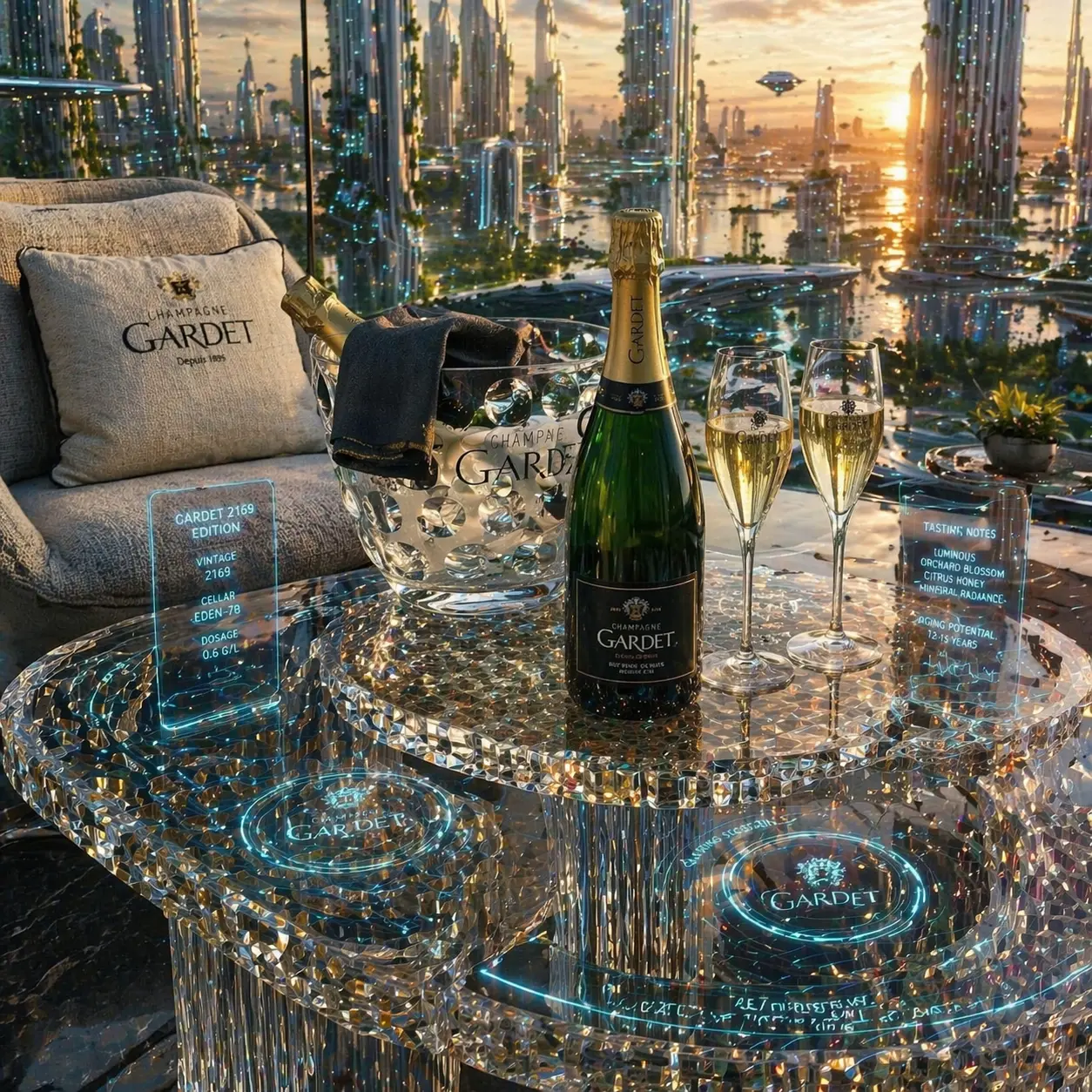 Champagner Gardet Vision 2175 7